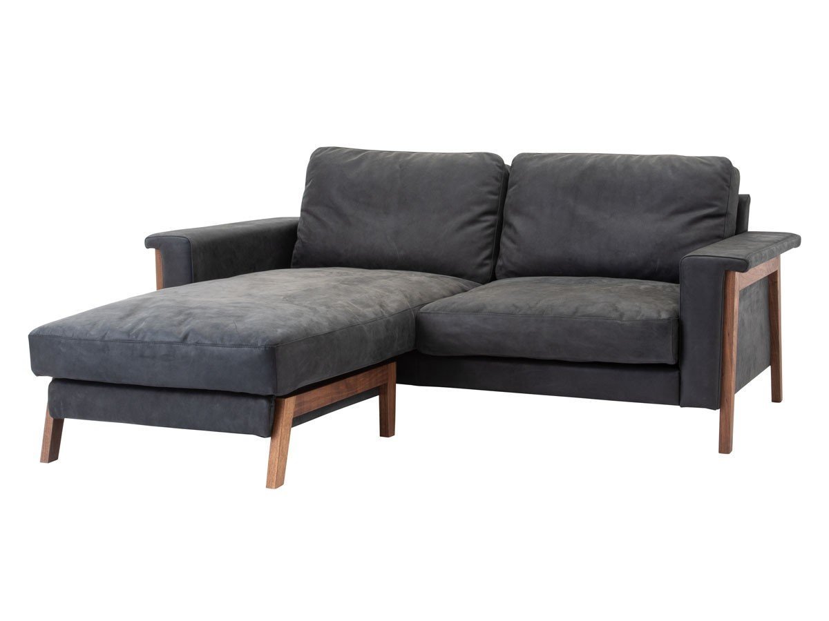 【スウィッチ/SWITCH / GOODS】のCloud Chaise Longue Sofa / クラウド シェーズロングソファ 2.5人掛け インテリア・キッズ・メンズ・レディースファッション・服の通販 founy(ファニー) 　クッション　Cushion　テーブル　Table　リラックス　Relax　ホーム・キャンプ・アウトドア・お取り寄せ　Home,Garden,Outdoor,Camping Gear　家具・インテリア　Home Furniture & Interior. Stylish & Functional Living Spaces　ソファー　Sofa　カウチソファ　Couch Sofa　張地:L-11 オイルレザー 墨ブラック(Oシリーズ)|ID: prp329100004188823 ipo3291000000030165399
