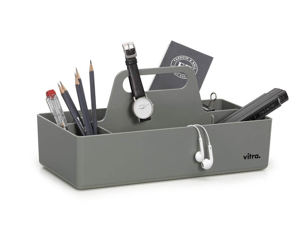 【ヴィトラ/Vitra / GOODS】のToolbox RE / ツールボックス RE インテリア・キッズ・メンズ・レディースファッション・服の通販 founy(ファニー) 　おすすめ　Recommend　コンパクト　Compact　ステーショナリー　Stationery　デスク　Desk　フランス　France　ボックス　Box　ホーム・キャンプ・アウトドア・お取り寄せ　Home,Garden,Outdoor,Camping Gear　家具・インテリア　Furniture　その他 インテリア雑貨、家具　Furniture, Interior, Others　モスグレー|ID: prp329100004196053 ipo3291000000029065638