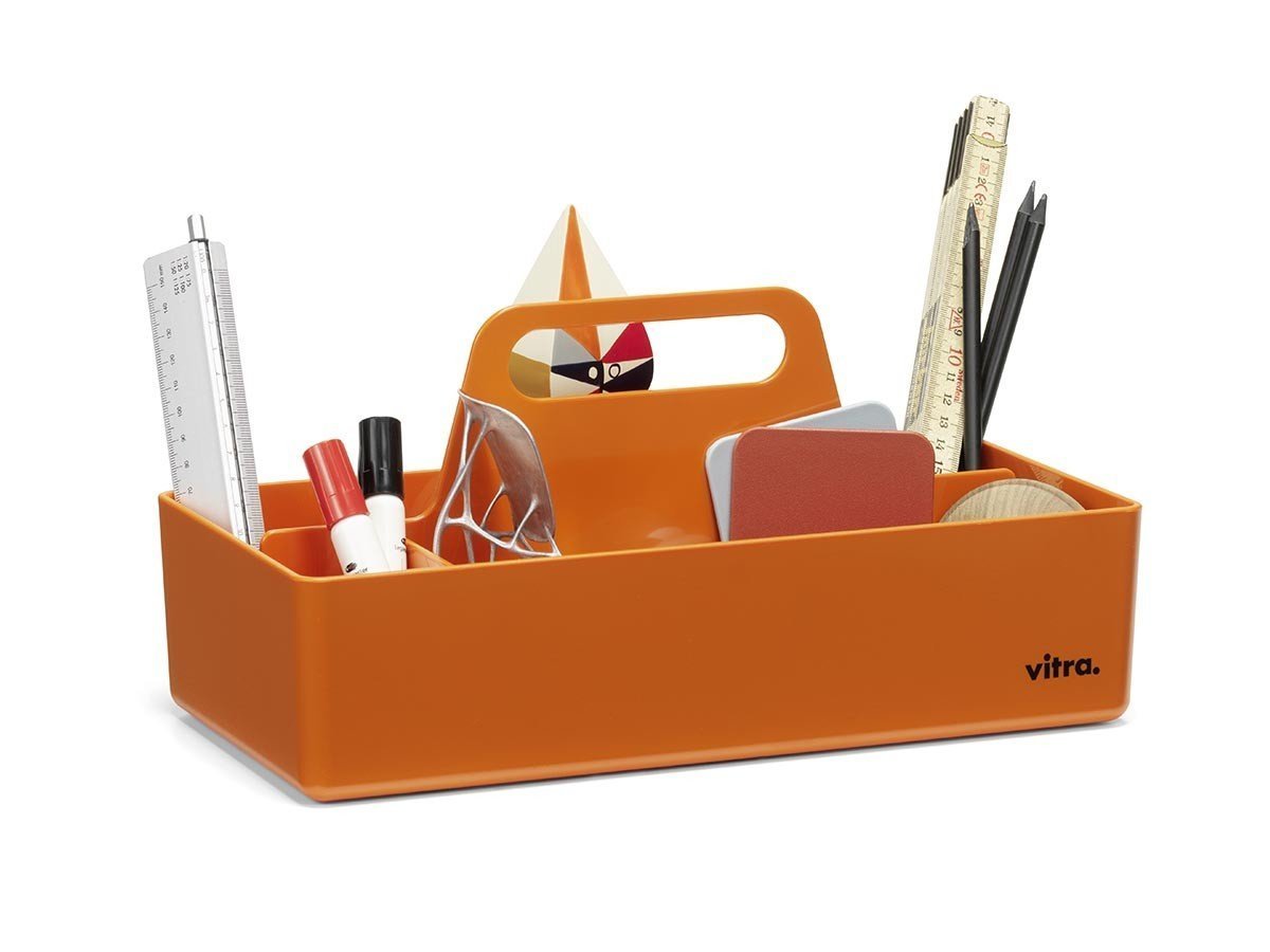 【ヴィトラ/Vitra / GOODS】のToolbox RE / ツールボックス RE インテリア・キッズ・メンズ・レディースファッション・服の通販 founy(ファニー) 　おすすめ　Recommend　コンパクト　Compact　ステーショナリー　Stationery　デスク　Desk　フランス　France　ボックス　Box　ホーム・キャンプ・アウトドア・お取り寄せ　Home,Garden,Outdoor,Camping Gear　家具・インテリア　Furniture　その他 インテリア雑貨、家具　Furniture, Interior, Others　タンジェリン|ID: prp329100004196053 ipo3291000000029065643