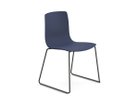 【アルペール/arper / GOODS】のAava 02 Armless Chair / アーバ 02 アームレスチェア スレッド脚 シートネプチューンブルー、脚部マットブラック|ID: prp329100004204143 ipo3291000000033528808