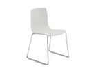 【アルペール/arper / GOODS】のAava 02 Armless Chair / アーバ 02 アームレスチェア スレッド脚 シートスノーホワイト、脚部クロム|ID: prp329100004204143 ipo3291000000033528810