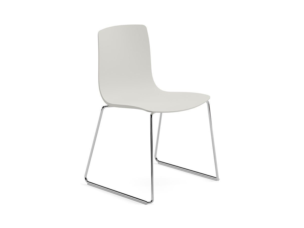 【アルペール/arper / GOODS】のAava 02 Armless Chair / アーバ 02 アームレスチェア スレッド脚 インテリア・キッズ・メンズ・レディースファッション・服の通販 founy(ファニー) 　送料無料　Free Shipping　クラシック　Classic, Timeless Style　フォルム　Silhouette, Form　ホーム・キャンプ・アウトドア・お取り寄せ　Home Living / Home & Lifestyle / Camping Gear / Outdoor Camping　家具・インテリア　Home Furniture & Interior. Stylish & Functional Living Spaces　チェア・椅子　Seating & Chairs　ダイニングチェア・木製チェア　Dining Chairs　シートスノーホワイト、脚部クロム|ID: prp329100004204143 ipo3291000000033528810