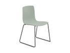 【アルペール/arper / GOODS】のAava 02 Armless Chair / アーバ 02 アームレスチェア スレッド脚 シートセージグリーン、脚部マットブラック|ID: prp329100004204143 ipo3291000000033528817