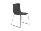 【アルペール/arper / GOODS】のAava 02 Armless Chair / アーバ 02 アームレスチェア スレッド脚 シートブラック、脚部クロム|ID: prp329100004204143 ipo3291000000033528818
