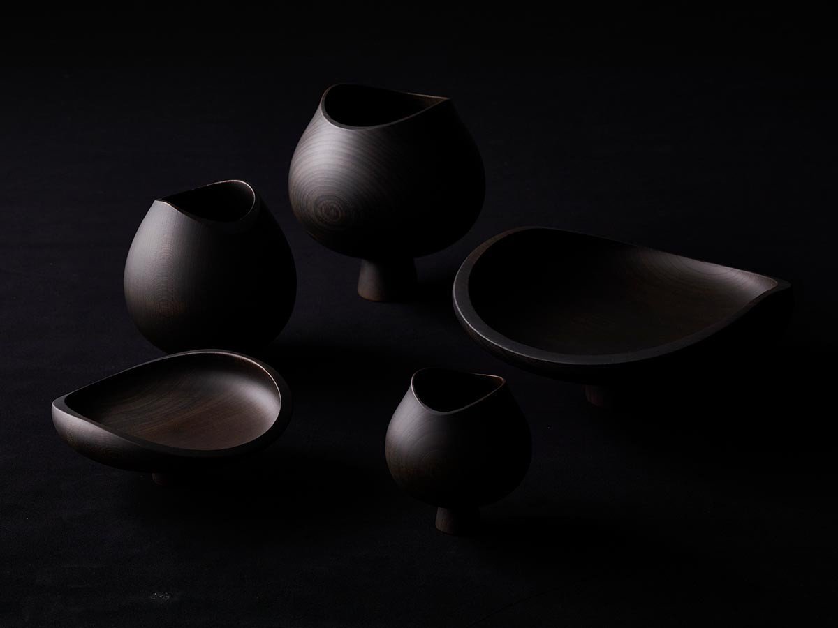 【我戸幹男商店/GATOMIKIO / GOODS】のAEKA Object Footed Flat Bowl L / あえか オブジェクト フッテッド フラットボウル L 人気、トレンドファッション・服の通販 founy(ファニー) 　送料無料　Free Shipping　テーブル　Table　フォルム　Form　フラット　Flat　プレート　Plate　エレガント 上品　Elegant　皿　Dish　other-3|ID: prp329100004204156 ipo3291000000031468801