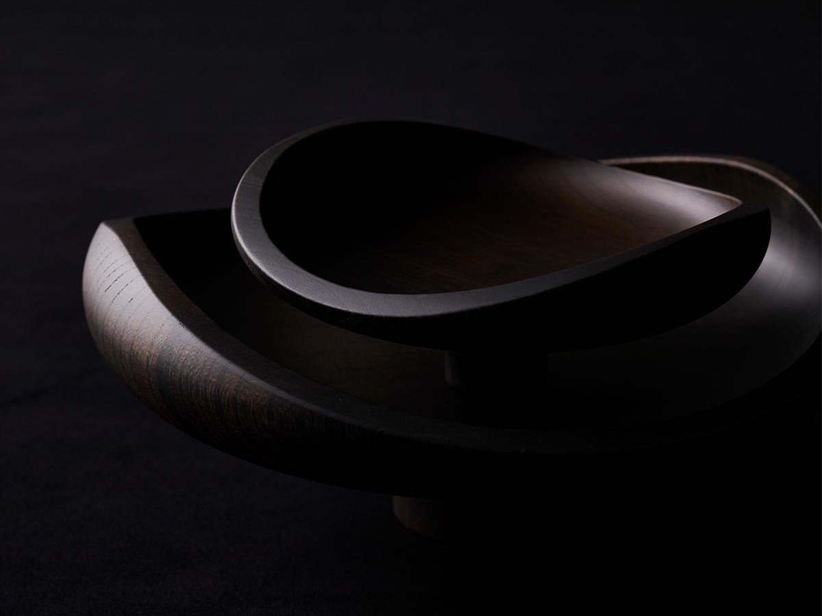 【我戸幹男商店/GATOMIKIO / GOODS】のAEKA Object Footed Flat Bowl L / あえか オブジェクト フッテッド フラットボウル L 人気、トレンドファッション・服の通販 founy(ファニー) 　送料無料　Free Shipping　テーブル　Table　フォルム　Form　フラット　Flat　プレート　Plate　エレガント 上品　Elegant　皿　Dish　other-4|ID: prp329100004204156 ipo3291000000031468802