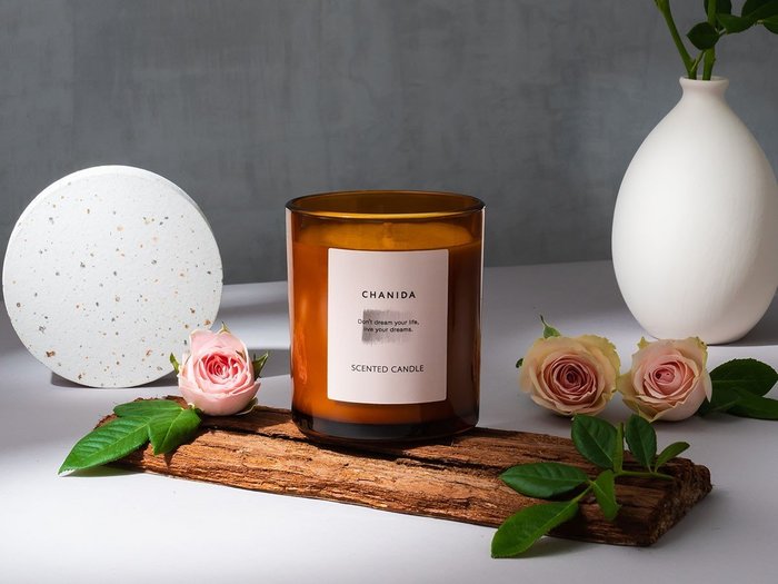 【チャニダ/CHANIDA / GOODS】のSCENTED CANDLE / センティッドキャンドル 150g(ヒノキ・ローズ) インテリア・キッズ・メンズ・レディースファッション・服の通販 founy(ファニー) https://founy.com/ ガラス Glass ローズ Rose ホーム・キャンプ・アウトドア・お取り寄せ Home,Garden,Outdoor,Camping Gear 家具・インテリア Furniture その他 インテリア雑貨、家具 Furniture, Interior, Others |ID: prp329100004209009 ipo3291000000029181309