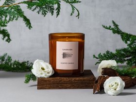 【チャニダ/CHANIDA / GOODS】のSCENTED CANDLE / センティッドキャンドル 150g(チェリー・ローズウッド) 人気、トレンドファッション・服の通販 founy(ファニー) ウッド Wood ガラス Glass チェリー Cherry フランス France ローズ Rose ホーム・キャンプ・アウトドア・お取り寄せ Home,Garden,Outdoor,Camping Gear 家具・インテリア Furniture その他 インテリア雑貨、家具 Furniture, Interior, Others |ID:prp329100004209011