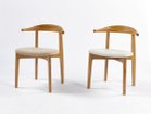 【テオリ/TEORI / GOODS】のF DINING CHAIR / エフ ダイニングチェア 左 / 張地:NC ベージュ(F1 ファブリック)、右 / 張地:レガート オフホワイト(F1 ソフ|ID: prp329100004210400 ipo3291000000033182713