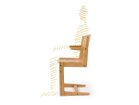 【テオリ/TEORI / GOODS】の5 CHAIR / ファイブ チェア カンチレバー構造により適度なクッション性を備えています。|ID:prp329100004210416