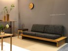 【テオリ/TEORI / GOODS】のOMO SOFA / オモ ソファ 張地:クレオ ブラック(F2 ファブリック)|ID: prp329100004210453 ipo3291000000030163916