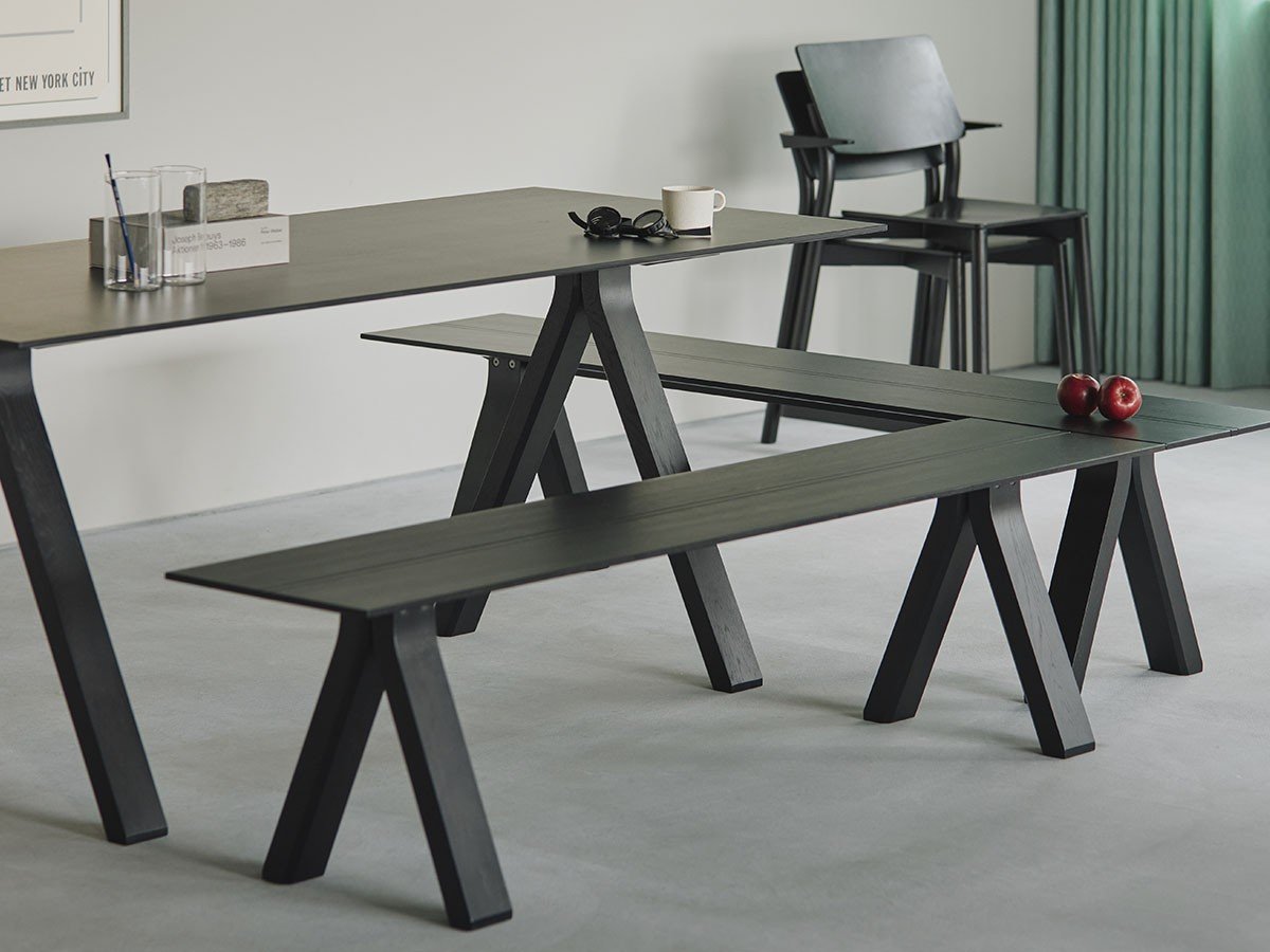 【カリモクニュースタンダード/KARIMOKU NEW STANDARD / GOODS】のSPECTRUM BENCH 180 / スペクトラムベンチ 180 インテリア・キッズ・メンズ・レディースファッション・服の通販 founy(ファニー) 　エレガント 上品　Elegant　テーブル　Table, Dining Table　ホーム・キャンプ・アウトドア・お取り寄せ　Home Living / Home & Lifestyle / Camping Gear / Outdoor Camping　家具・インテリア　Home Furniture & Interior. Stylish & Functional Living Spaces　チェア・椅子　Seating & Chairs　ダイニングベンチ・玄関ベンチ　Bench & Dining Benches　Photographer:Masaaki Inoue, Bouillon|ID: prp329100004214083 ipo3291000000033275817