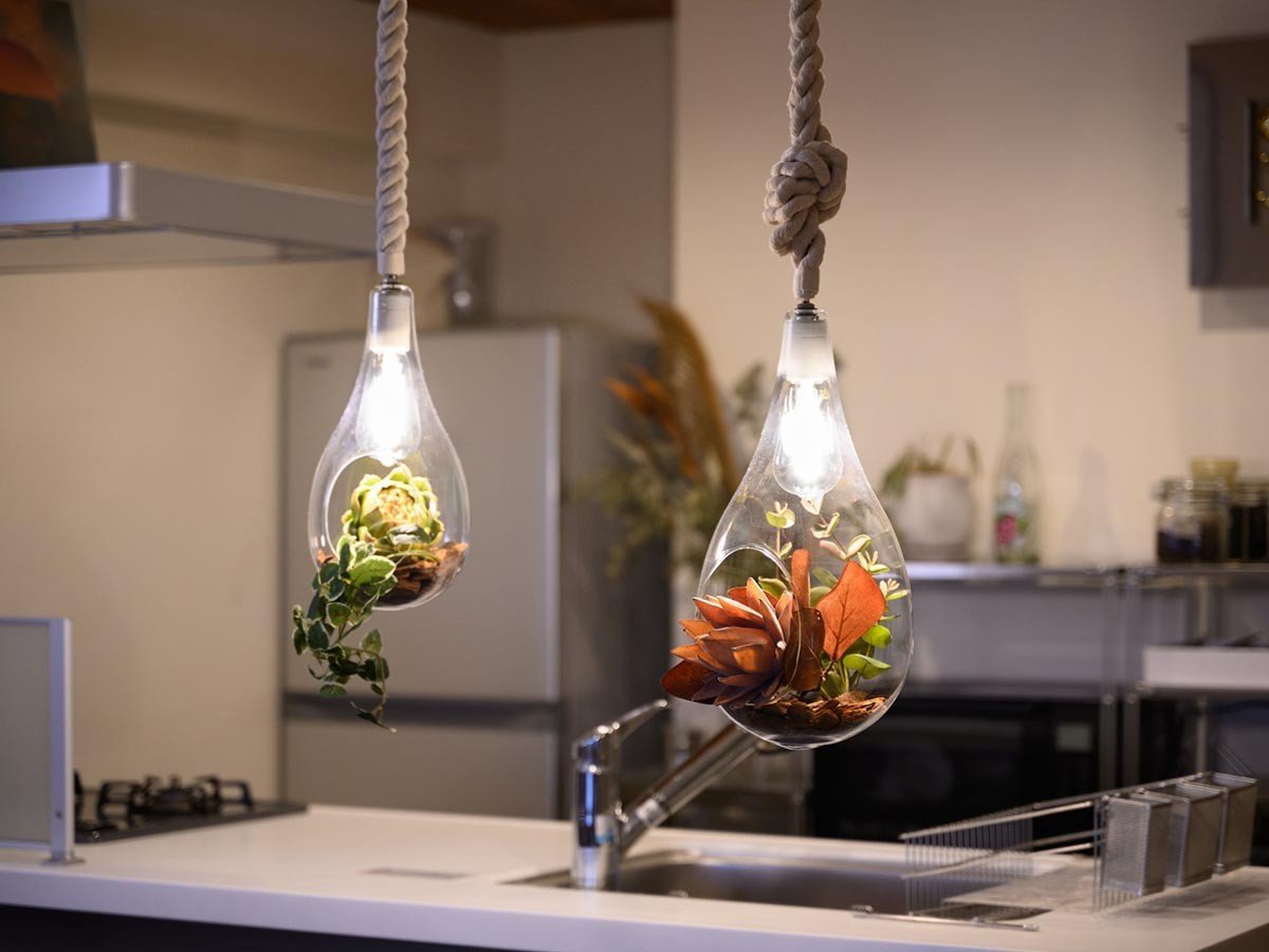 【フライミーパーラー/FLYMEe Parlor / GOODS】のBOTANIC Hanging light with FAKEGREEN / ボタニック ハンギングライト フェイクグリーン付 L / FGI 人気、トレンドファッション・服の通販 founy(ファニー) 　送料無料　Free Shipping　オーガニック　Organic Cotton　リアル　Real, Realistic　ホーム・キャンプ・アウトドア・お取り寄せ　Home Living / Home & Lifestyle / Camping Gear / Outdoor Camping　家具・インテリア　Home Furniture & Interior. Stylish & Functional Living Spaces　ライト・照明　Lamps & Lighting Fixtures　ペンダントライト・吊り下げ照明　Pendant Light / Hanging Light Fixture　other-4|ID: prp329100004214084 ipo3291000000031468012