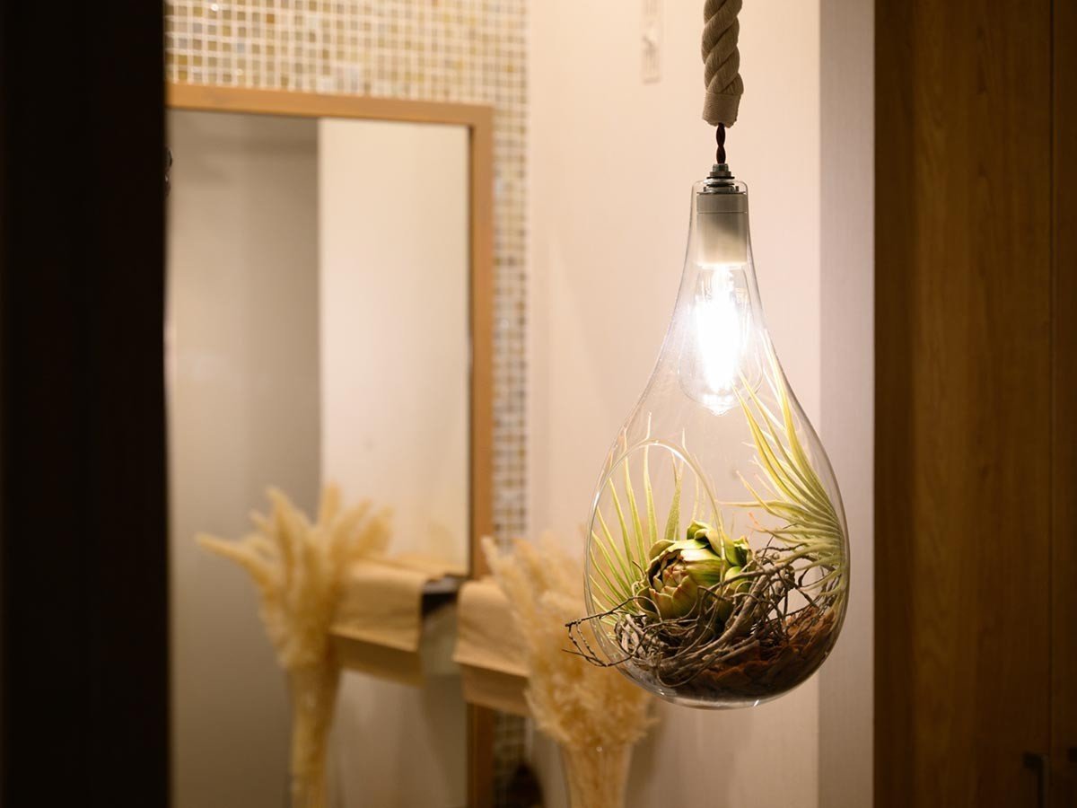 【フライミーパーラー/FLYMEe Parlor / GOODS】のBOTANIC Hanging light with FAKEGREEN / ボタニック ハンギングライト フェイクグリーン付 L / FGJ 人気、トレンドファッション・服の通販 founy(ファニー) 　送料無料　Free Shipping　オーガニック　Organic Cotton　リアル　Real, Realistic　ホーム・キャンプ・アウトドア・お取り寄せ　Home Living / Home & Lifestyle / Camping Gear / Outdoor Camping　家具・インテリア　Home Furniture & Interior. Stylish & Functional Living Spaces　ライト・照明　Lamps & Lighting Fixtures　ペンダントライト・吊り下げ照明　Pendant Light / Hanging Light Fixture　other-4|ID: prp329100004214085 ipo3291000000031468017