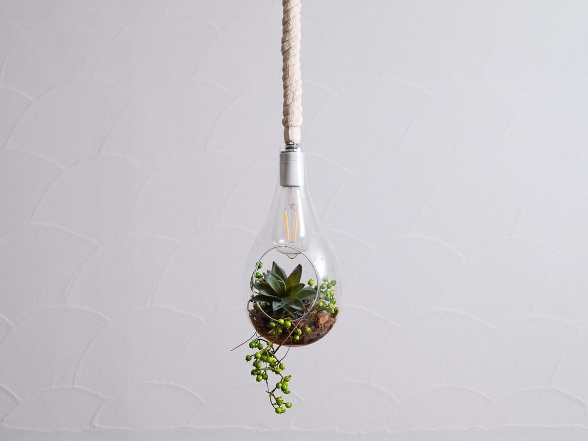 【フライミーパーラー/FLYMEe Parlor / GOODS】のBOTANIC Hanging light with FAKEGREEN / ボタニック ハンギングライト フェイクグリーン付 M / FGK 人気、トレンドファッション・服の通販 founy(ファニー) 　送料無料　Free Shipping　オーガニック　Organic Cotton　リアル　Real, Realistic　ホーム・キャンプ・アウトドア・お取り寄せ　Home Living / Home & Lifestyle / Camping Gear / Outdoor Camping　家具・インテリア　Home Furniture & Interior. Stylish & Functional Living Spaces　ライト・照明　Lamps & Lighting Fixtures　ペンダントライト・吊り下げ照明　Pendant Light / Hanging Light Fixture　other-6|ID: prp329100004214086 ipo3291000000031468024