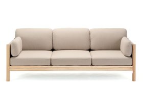 【カリモクニュースタンダード/KARIMOKU NEW STANDARD / GOODS】のCASTOR LOBBY SOFA PLUS 3-SEATER / キャストール ロビーソファ プラス 3シーター 人気、トレンドファッション・服の通販 founy(ファニー) エレガント 上品 Elegant クッション Cushion ファブリック Fabric フレーム Flame リラックス Relax ホーム・キャンプ・アウトドア・お取り寄せ Home,Garden,Outdoor,Camping Gear 家具・インテリア Furniture ソファー Sofa |ID:prp329100004214088