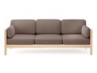 【カリモクニュースタンダード/KARIMOKU NEW STANDARD / GOODS】のCASTOR LOBBY SOFA PLUS 3-SEATER / キャストール ロビーソファ プラス 3シーター 張地:B777 ホーク(マハラム・メリット)|ID:prp329100004214088