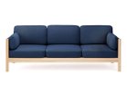 【カリモクニュースタンダード/KARIMOKU NEW STANDARD / GOODS】のCASTOR LOBBY SOFA PLUS 3-SEATER / キャストール ロビーソファ プラス 3シーター 張地:B775 オーシャン(マハラム・メリット)|ID:prp329100004214088