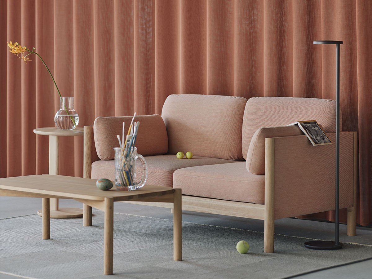 【カリモクニュースタンダード/KARIMOKU NEW STANDARD / GOODS】のCASTOR LOBBY SOFA PLUS 2-SEATER / キャストール ロビーソファー プラス 2シーター 人気、トレンドファッション・服の通販 founy(ファニー) 　エレガント 上品　Elegant　クッション　Cushion　ファブリック　Fabric　フレーム　Flame　リラックス　Relax　ホーム・キャンプ・アウトドア・お取り寄せ　Home,Garden,Outdoor,Camping Gear　家具・インテリア　Furniture　ソファー　Sofa　other-6|ID: prp329100004214089 ipo3291000000031468039
