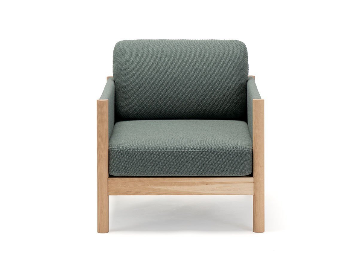 【カリモクニュースタンダード/KARIMOKU NEW STANDARD / GOODS】のCASTOR LOBBY SOFA PLUS 1-SEATER / キャストール ロビーソファー プラス 1シーター インテリア・キッズ・メンズ・レディースファッション・服の通販 founy(ファニー) 　エレガント 上品　Elegant　クッション　Cushion　ファブリック　Fabric　フレーム　Flame　リラックス　Relax　ホーム・キャンプ・アウトドア・お取り寄せ　Home,Garden,Outdoor,Camping Gear　家具・インテリア　Furniture　ソファー　Sofa　張地:B974 グレーグリーン(クヴァドラ・コーダ 2)|ID: prp329100004214090 ipo3291000000030163362