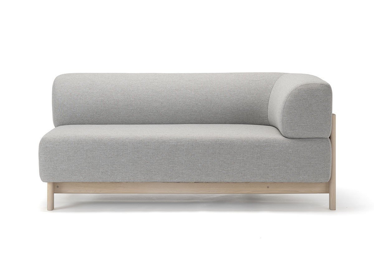 【カリモクニュースタンダード/KARIMOKU NEW STANDARD / GOODS】のELEPHANT SOFA 2-SEATER CORNER / エレファントソファー 2人掛 コーナー インテリア・キッズ・メンズ・レディースファッション・服の通販 founy(ファニー) 　エレガント 上品　Elegant　クッション　Cushion　コンパクト　Compact　シンプル　Simple　フォルム　Form　フォーム　Form　フレーム　Flame　ホーム・キャンプ・アウトドア・お取り寄せ　Home,Garden,Outdoor,Camping Gear　家具・インテリア　Furniture　ソファー　Sofa　張地:B747 シカモア(マハラム・モード)、肘位置:左肘、フレームペールナチュラル|ID: prp329100004214091 ipo3291000000029225807