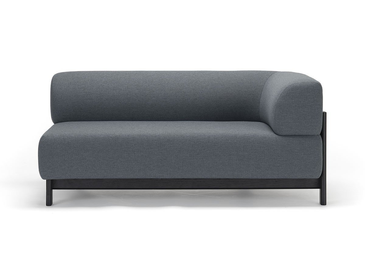 【カリモクニュースタンダード/KARIMOKU NEW STANDARD / GOODS】のELEPHANT SOFA 2-SEATER CORNER / エレファントソファー 2人掛 コーナー インテリア・キッズ・メンズ・レディースファッション・服の通販 founy(ファニー) 　エレガント 上品　Elegant　クッション　Cushion　コンパクト　Compact　シンプル　Simple　フォルム　Form　フォーム　Form　フレーム　Flame　ホーム・キャンプ・アウトドア・お取り寄せ　Home,Garden,Outdoor,Camping Gear　家具・インテリア　Furniture　ソファー　Sofa　張地:B746 マシン(マハラム・モード)、肘位置:左肘、フレームブラック|ID: prp329100004214091 ipo3291000000029225809