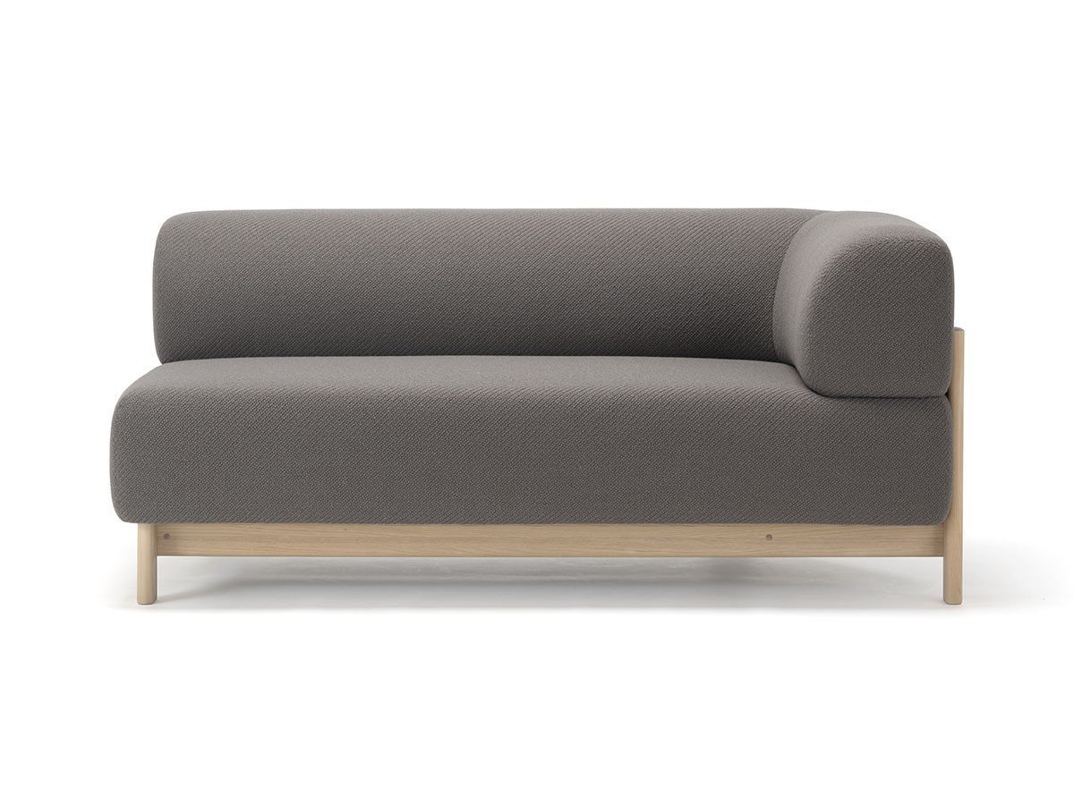 【カリモクニュースタンダード/KARIMOKU NEW STANDARD / GOODS】のELEPHANT SOFA 2-SEATER CORNER / エレファントソファー 2人掛 コーナー インテリア・キッズ・メンズ・レディースファッション・服の通販 founy(ファニー) 　エレガント 上品　Elegant　クッション　Cushion　コンパクト　Compact　シンプル　Simple　フォルム　Form　フォーム　Form　フレーム　Flame　ホーム・キャンプ・アウトドア・お取り寄せ　Home,Garden,Outdoor,Camping Gear　家具・インテリア　Furniture　ソファー　Sofa　張地:B973 ウォームグレー(クヴァドラ・コーダ 2)、肘位置:左肘、フレームペールナチュラル|ID: prp329100004214091 ipo3291000000029225810