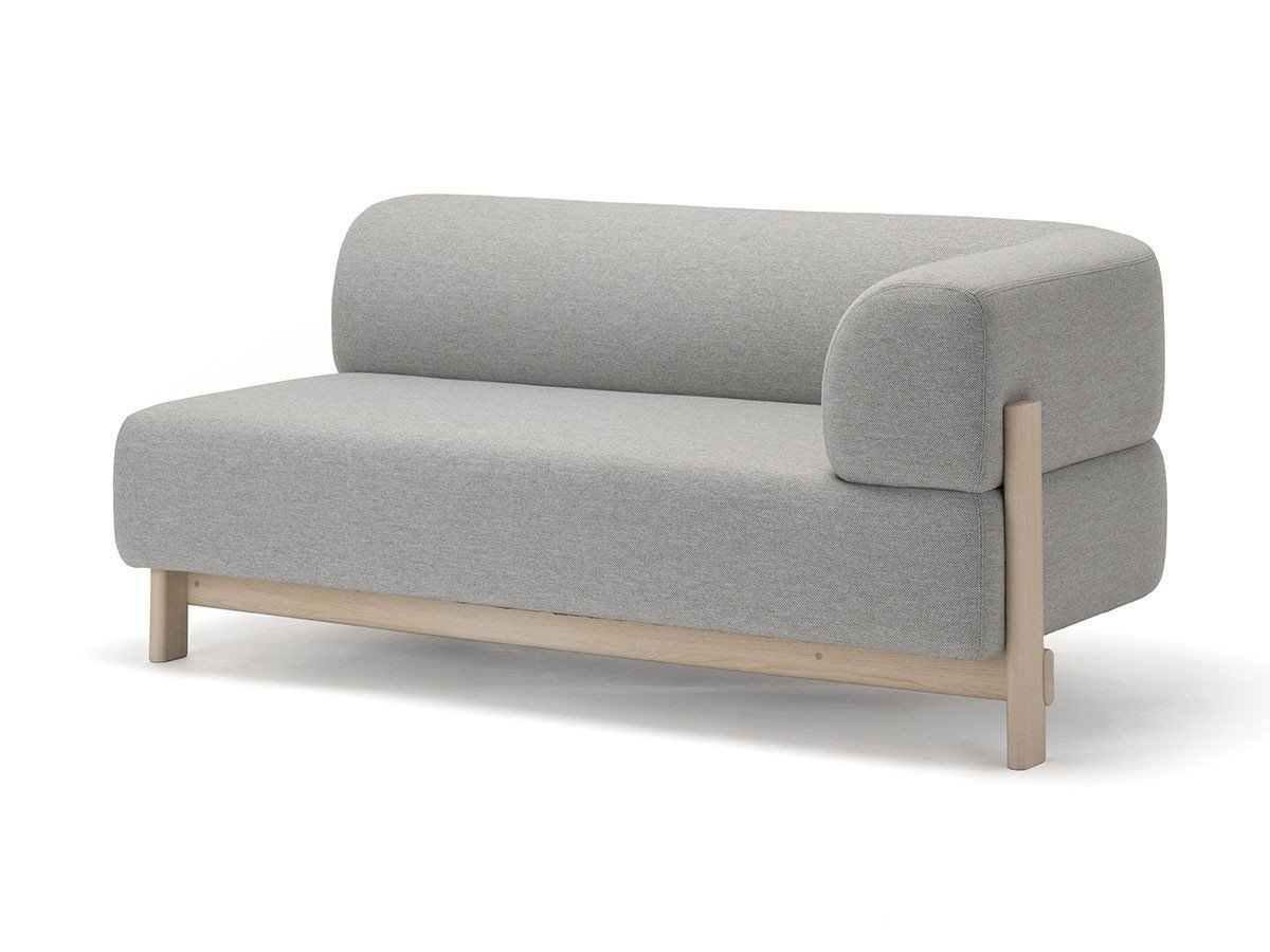 【カリモクニュースタンダード/KARIMOKU NEW STANDARD / GOODS】のELEPHANT SOFA 2-SEATER CORNER / エレファントソファー 2人掛 コーナー インテリア・キッズ・メンズ・レディースファッション・服の通販 founy(ファニー) 　エレガント 上品　Elegant　クッション　Cushion　コンパクト　Compact　シンプル　Simple　フォルム　Form　フォーム　Form　フレーム　Flame　ホーム・キャンプ・アウトドア・お取り寄せ　Home,Garden,Outdoor,Camping Gear　家具・インテリア　Furniture　ソファー　Sofa　張地:B747 シカモア(マハラム・モード)、肘位置:左肘、フレームペールナチュラル|ID: prp329100004214091 ipo3291000000029225820