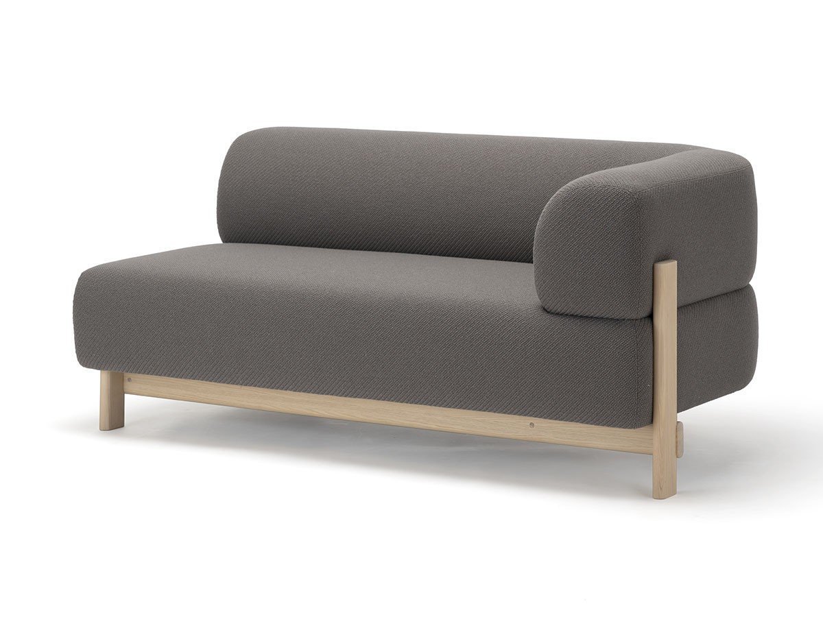 【カリモクニュースタンダード/KARIMOKU NEW STANDARD / GOODS】のELEPHANT SOFA 2-SEATER CORNER / エレファントソファー 2人掛 コーナー インテリア・キッズ・メンズ・レディースファッション・服の通販 founy(ファニー) 　エレガント 上品　Elegant　クッション　Cushion　コンパクト　Compact　シンプル　Simple　フォルム　Form　フォーム　Form　フレーム　Flame　ホーム・キャンプ・アウトドア・お取り寄せ　Home,Garden,Outdoor,Camping Gear　家具・インテリア　Furniture　ソファー　Sofa　張地:B973 ウォームグレー(クヴァドラ・コーダ 2)、肘位置:左肘、フレームペールナチュラル|ID: prp329100004214091 ipo3291000000029225822