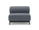 【カリモクニュースタンダード/KARIMOKU NEW STANDARD / GOODS】のELEPHANT SOFA 1-SEATER BENCH / エレファントソファー 1人掛 ベンチ 張地:B746 マシン(マハラム・モード)、フレームブラック|ID:prp329100004214092