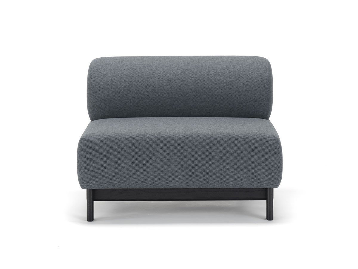 【カリモクニュースタンダード/KARIMOKU NEW STANDARD / GOODS】のELEPHANT SOFA 1-SEATER BENCH / エレファントソファー 1人掛 ベンチ インテリア・キッズ・メンズ・レディースファッション・服の通販 founy(ファニー) 　エレガント 上品　Elegant　クッション　Cushion　コンパクト　Compact　シンプル　Simple　フォルム　Form　フォーム　Form　フレーム　Flame　ホーム・キャンプ・アウトドア・お取り寄せ　Home,Garden,Outdoor,Camping Gear　家具・インテリア　Furniture　ソファー　Sofa　張地:B746 マシン(マハラム・モード)、フレームブラック|ID: prp329100004214092 ipo3291000000030163392