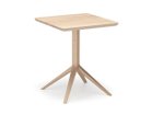 【カリモクニュースタンダード/KARIMOKU NEW STANDARD / GOODS】のSCOUT BISTRO TABLE SQUARE / スカウト ビストロ テーブル スクエア ピュアオーク|ID:prp329100004214100