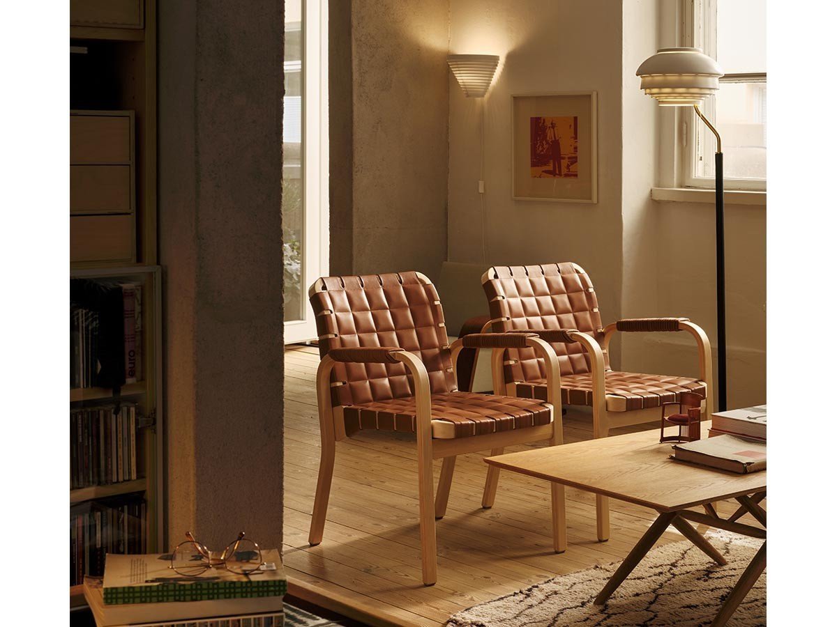 【アルテック/artek / GOODS】のARMCHAIR 45 / アームチェア 45(キルティングレザー / ラタン巻アーム) インテリア・キッズ・メンズ・レディースファッション・服の通販 founy(ファニー) 　キルティング　Quilted, Quilting　コレクション　Collection, Seasonal Line　シンプル　Simple, Minimal　テーブル　Table, Dining Table　デスク　Desk, Work Desk　フレーム　Frame, Outline　ラタン　Rattan, Woven Rattan　リラックス　Relax, Relaxed Fit　送料無料　Free Shipping　ホーム・キャンプ・アウトドア・お取り寄せ　Home Living / Home & Lifestyle / Camping Gear / Outdoor Camping　家具・インテリア　Home Furniture & Interior. Stylish & Functional Living Spaces　チェア・椅子　Seating & Chairs　ダイニングチェア・木製チェア　Dining Chairs　ホーム・キャンプ・アウトドア・お取り寄せ　Home Living / Home & Lifestyle / Camping Gear / Outdoor Camping　家具・インテリア　Home Furniture & Interior. Stylish & Functional Living Spaces　チェア・椅子　Seating & Chairs　アームチェア・アクセントチェア　Armchairs & Accent Chairs　参考イメージ|ID: prp329100004215119 ipo3291000000035558620