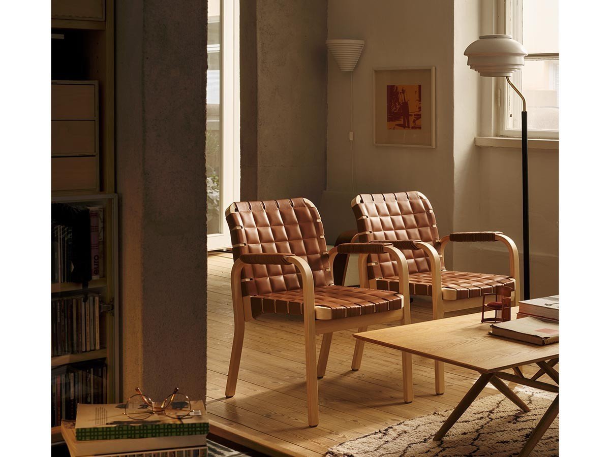 【アルテック/artek / GOODS】のARMCHAIR 45 / アームチェア 45(キルティングレザー / レザーチューブ巻アーム) 人気、トレンドファッション・服の通販 founy(ファニー) 　キルティング　Quilted, Quilting　コレクション　Collection, Seasonal Line　シンプル　Simple, Minimal　チューブ　Tube, Tube Top　テーブル　Table, Dining Table　デスク　Desk, Work Desk　フレーム　Frame, Outline　リラックス　Relax, Relaxed Fit　送料無料　Free Shipping　ホーム・キャンプ・アウトドア・お取り寄せ　Home Living / Home & Lifestyle / Camping Gear / Outdoor Camping　家具・インテリア　Home Furniture & Interior. Stylish & Functional Living Spaces　チェア・椅子　Seating & Chairs　ダイニングチェア・木製チェア　Dining Chairs　ホーム・キャンプ・アウトドア・お取り寄せ　Home Living / Home & Lifestyle / Camping Gear / Outdoor Camping　家具・インテリア　Home Furniture & Interior. Stylish & Functional Living Spaces　チェア・椅子　Seating & Chairs　アームチェア・アクセントチェア　Armchairs & Accent Chairs　other-2|ID: prp329100004215124 ipo3291000000031467943