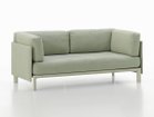 【ヴィトラ/Vitra / GOODS】のAnagram Sofa / アナグラム ソファ 張地:デュメ 26 ペールブルー / シャトルーズ(ファブリック F80)、ベース37 チョーク、テ|ID:prp329100004216319