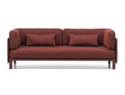 【ヴィトラ/Vitra / GOODS】のAnagram Sofa / アナグラム ソファ 張地:チェント 12 ダークレッドメランジュ(ファブリック F120)、ベース60 ダークボルドー、|ID:prp329100004216319