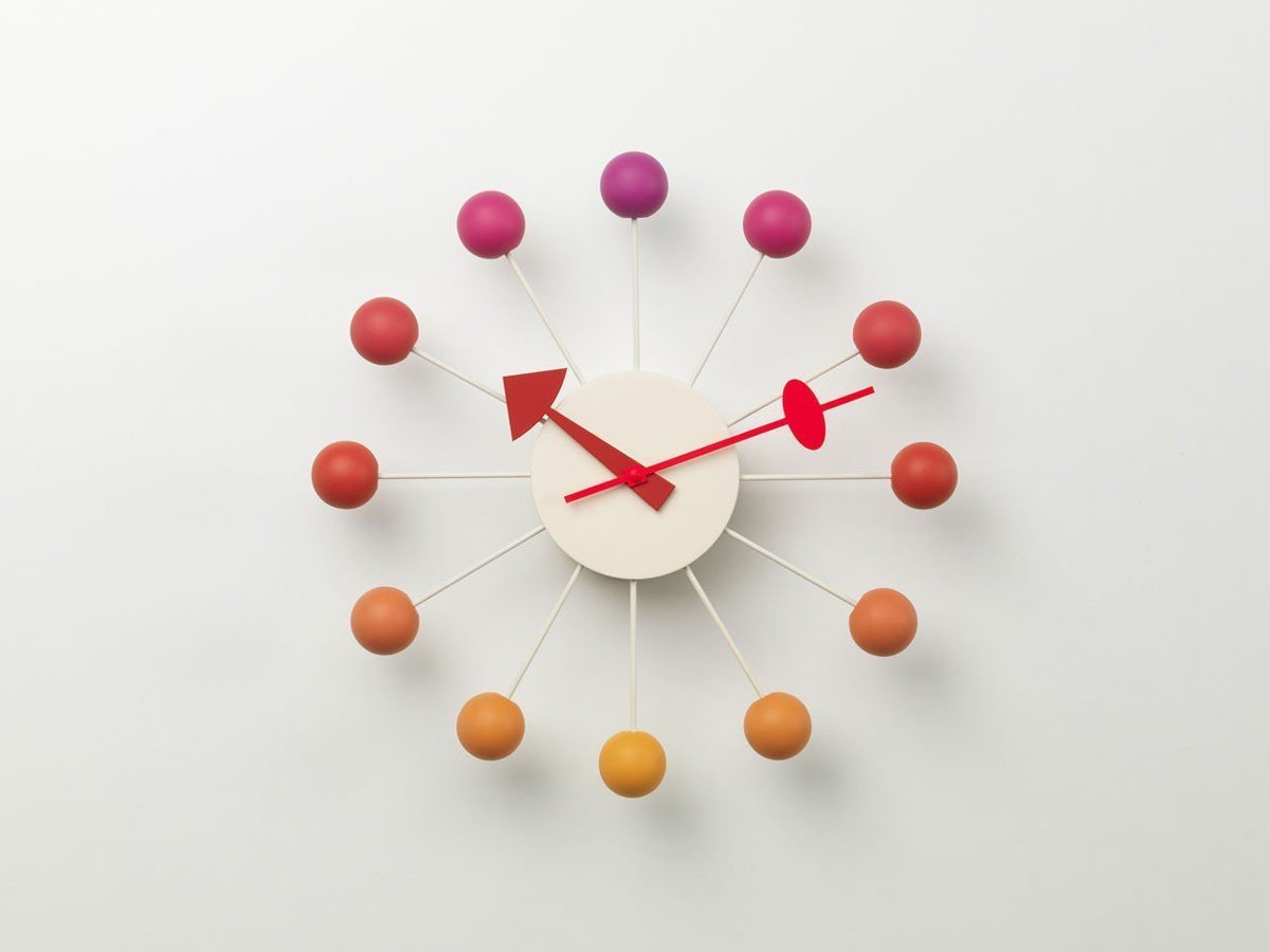 【ヴィトラ/Vitra / GOODS】のWall Clocks Ball Clock Limited Edition / ウォール クロック ボール クロック リミテッドエディション 2024AW インテリア・キッズ・メンズ・レディースファッション・服の通販 founy(ファニー) 　グラデーション　Gradation　コレクション　Collection　時計　Clock　送料無料　Free Shipping　2024年　2024　2024-2025秋冬・A/W　Aw/Autumn/Winter/Fw/Fall/2024-2025　ホーム・キャンプ・アウトドア・お取り寄せ　Home,Garden,Outdoor,Camping Gear　家具・インテリア　Furniture　その他 インテリア雑貨、家具　Furniture, Interior, Others　サンセット|ID: prp329100004222669 ipo3291000000029267611