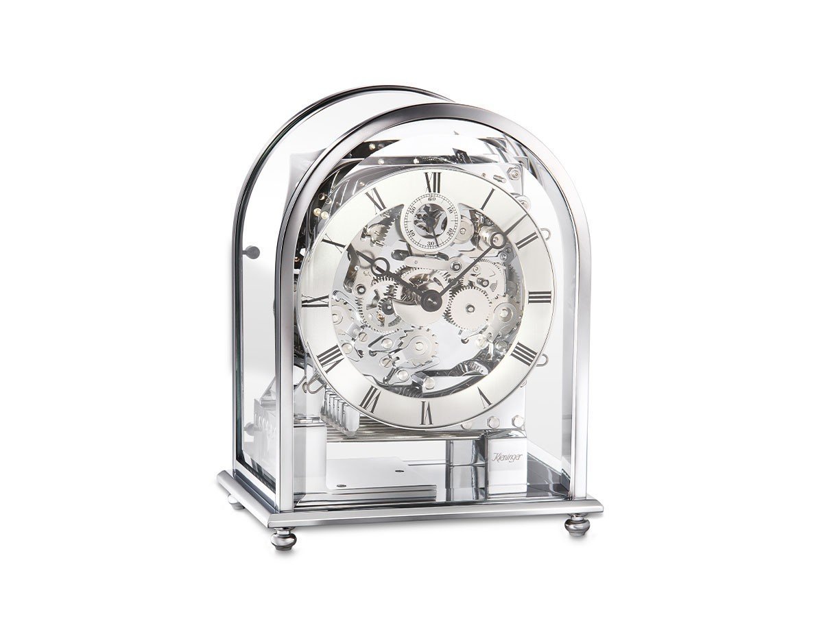 【キニンガー/Kieninger / GOODS】のTABLE CLOCK / テーブルクロック 1226-01-04 / 1226-02-04 インテリア・キッズ・メンズ・レディースファッション・服の通販 founy(ファニー) 　送料無料　Free Shipping　エレガント 上品　Elegant　ガラス　Glass　テーブル　Table　フロント　Front　モダン　Modern　時計　Clock　ホーム・キャンプ・アウトドア・お取り寄せ　Home,Garden,Outdoor,Camping Gear　家具・インテリア　Furniture　その他 インテリア雑貨、家具　Furniture, Interior, Others　シルバー|ID: prp329100004233480 ipo3291000000029341244