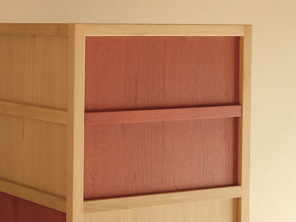 【広松木工/Hiromatsu Furniture / GOODS】のPRIMITIVO / プリミティーヴォ キャビネットB インテリア・キッズ・メンズ・レディースファッション・服の通販 founy(ファニー) 　オイル　Oil　ボックス　Box　ホーム・キャンプ・アウトドア・お取り寄せ　Home,Garden,Outdoor,Camping Gear　家具・インテリア　Furniture　収納家具・キャビネット　Storage Furniture　キャビネット　Cabinet　上部の可動戸板2枚は、お好みの枚数をカラーオイル仕上(アカネ)に変更いただけます。「|ID: prp329100004233488 ipo3291000000031717532