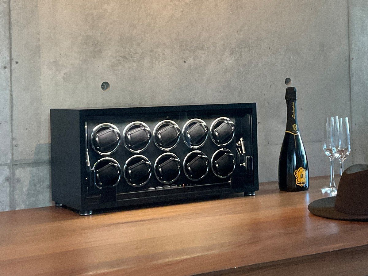 【エムアンドティーフレンズ/M&T FRIENDS / GOODS】のWATCH WINDER MT10 / ウォッチワインダー 10本巻 人気、トレンドファッション・服の通販 founy(ファニー) 　送料無料　Free Shipping　ウッド　Wood　ガラス　Glass　シンプル　Simple　ハンド　Hand　日本製　Made In Japan　時計　Clock　ホーム・キャンプ・アウトドア・お取り寄せ　Home,Garden,Outdoor,Camping Gear　家具・インテリア　Home Furniture & Interior. Stylish & Functional Living Spaces　その他 インテリア雑貨、家具　Furniture, Interior, Others　other-2|ID: prp329100004233489 ipo3291000000031467496
