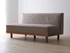 【広松木工/Hiromatsu Furniture / GOODS】のPIATTA / ピアッタ アームレスソファ 140 ウッド:オーク(オイル仕上)、張地:サンドグレー / SGY(ピエトラ)、エキストラレッグの有無:あ|ID:prp329100004233492