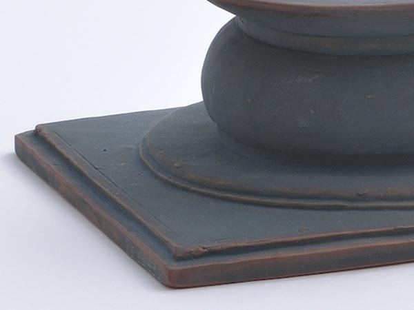 【ミシンポタリークリエーション/MISHIM POTTERY CREATION / GOODS】のStiLL oval plate + stand / スティル オーバルプレート + スタンド(藍墨茶) インテリア・キッズ・メンズ・レディースファッション・服の通販 founy(ファニー) 　アクセサリー　Fashion Accessories　アンティーク　Antique-Inspired　オーバル　Oval Design　スタンド　Stand Collar, Upright Stand　皿　Plate, Dish　テーブル　Table, Dining Table　デザート　Dessert, Sweet Treat　ハンド　Hand, Handmade　プレート　Plate, Dish　送料無料　Free Shipping　|ID: prp329100004239722 ipo3291000000030161990
