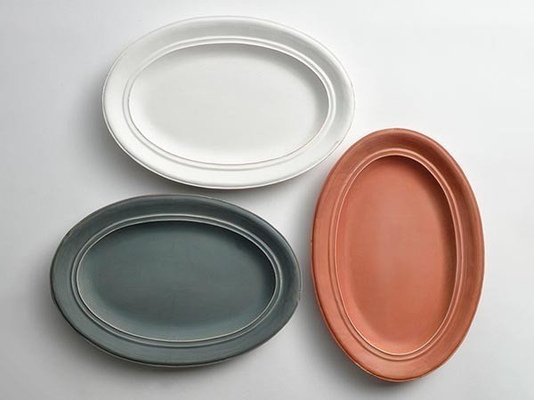 【ミシンポタリークリエーション/MISHIM POTTERY CREATION / GOODS】のStiLL oval plate + stand / スティル オーバルプレート + スタンド(藍墨茶) 人気、トレンドファッション・服の通販 founy(ファニー) 　アクセサリー　Fashion Accessories　アンティーク　Antique-Inspired　オーバル　Oval Design　スタンド　Stand Collar, Upright Stand　皿　Plate, Dish　テーブル　Table, Dining Table　デザート　Dessert, Sweet Treat　ハンド　Hand, Handmade　プレート　Plate, Dish　送料無料　Free Shipping　other-6|ID: prp329100004239722 ipo3291000000031467096