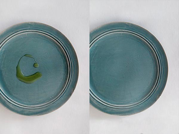 【ミシンポタリークリエーション/MISHIM POTTERY CREATION / GOODS】のStiLL round plate L / スティル ラウンドプレート L(錆浅葱) インテリア・キッズ・メンズ・レディースファッション・服の通販 founy(ファニー) 　アンティーク　Antique　シンプル　Simple　皿　Dish　テーブル　Table　ハンド　Hand　プレート　Plate　ラウンド　Round　オイルは染み込みやすく、放置すると跡が残る場合がございます。|ID: prp329100004239729 ipo3291000000029398597