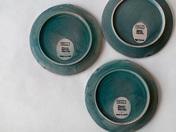 【ミシンポタリークリエーション/MISHIM POTTERY CREATION / GOODS】のStiLL round plate L / スティル ラウンドプレート L(錆浅葱) インテリア・キッズ・メンズ・レディースファッション・服の通販 founy(ファニー) 　アンティーク　Antique　シンプル　Simple　皿　Dish　テーブル　Table　ハンド　Hand　プレート　Plate　ラウンド　Round　参考イメージ|ID: prp329100004239729 ipo3291000000029398598