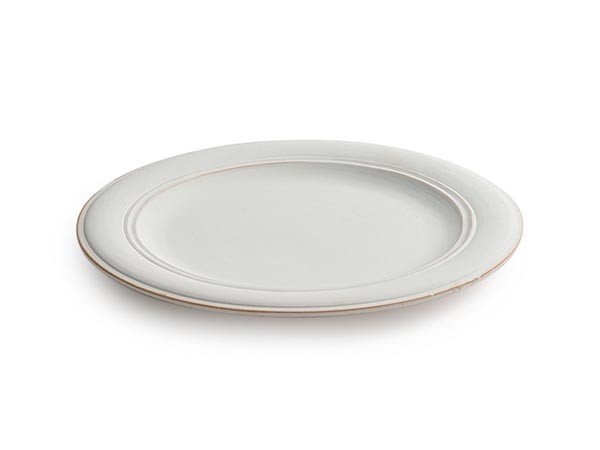 【ミシンポタリークリエーション/MISHIM POTTERY CREATION / GOODS】のStiLL round plate L / スティル ラウンドプレート L(胡粉) インテリア・キッズ・メンズ・レディースファッション・服の通販 founy(ファニー) 　アンティーク　Antique　シンプル　Simple　皿　Dish　テーブル　Table　ハンド　Hand　プレート　Plate　ラウンド　Round　-|ID: prp329100004239732 ipo3291000000030162056