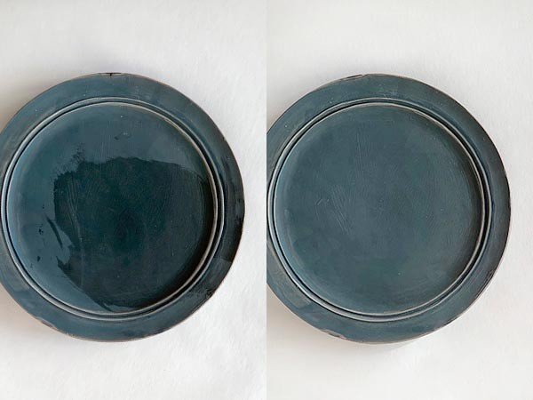 【ミシンポタリークリエーション/MISHIM POTTERY CREATION / GOODS】のStiLL round plate S / スティル ラウンドプレート S(藍墨茶) インテリア・キッズ・メンズ・レディースファッション・服の通販 founy(ファニー) 　アンティーク　Antique　皿　Dish　テーブル　Table　ハンド　Hand　プレート　Plate　ラウンド　Round　|ID: prp329100004239734 ipo3291000000030162073