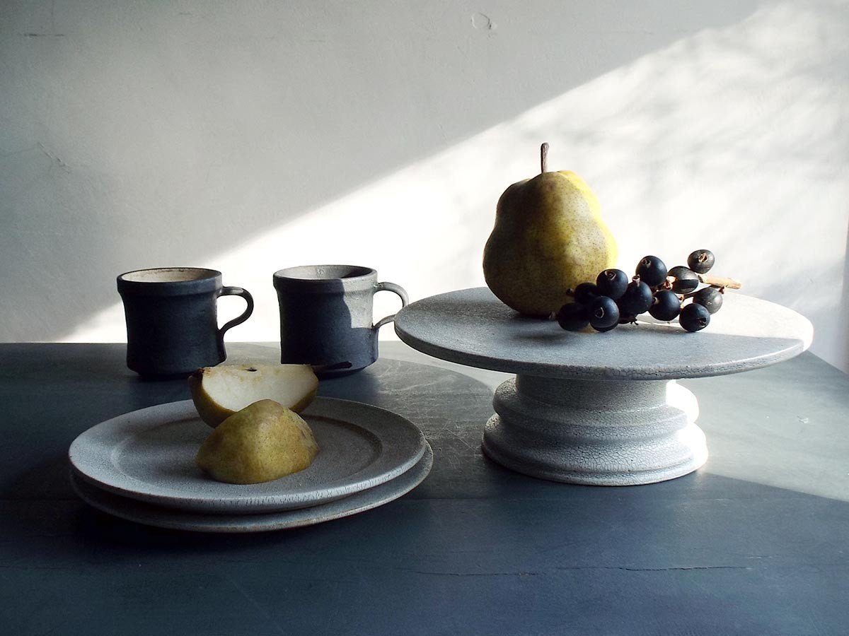 【ミシンポタリークリエーション/MISHIM POTTERY CREATION / GOODS】のfractal cake plate hibi / フラクタル ケーキプレート(ヒビ) 人気、トレンドファッション・服の通販 founy(ファニー) 　アンティーク　Antique　クラシカル　Classical　コレクション　Collection　シェイプ　Shape　シンプル　Simple　皿　Dish　テーブル　Table　プレート　Plate　other-5|ID: prp329100004239745 ipo3291000000031467205