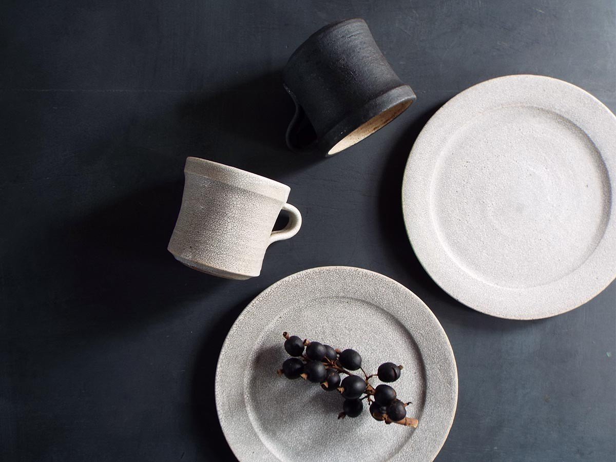 【ミシンポタリークリエーション/MISHIM POTTERY CREATION / GOODS】のfractal cake plate hibi / フラクタル ケーキプレート(ヒビ) 人気、トレンドファッション・服の通販 founy(ファニー) 　アンティーク　Antique　クラシカル　Classical　コレクション　Collection　シェイプ　Shape　シンプル　Simple　皿　Dish　テーブル　Table　プレート　Plate　other-6|ID: prp329100004239745 ipo3291000000031467206