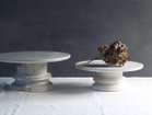 【ミシンポタリークリエーション/MISHIM POTTERY CREATION / GOODS】のfractal cake stand L hibi / フラクタル ケーキスタンド L(ヒビ) 左:本商品、右:サイズ違いの「Mサイズ」|ID:prp329100004239754